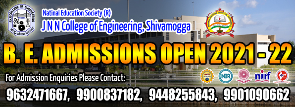 JNNCE | Jawaharlal Nehru National College of Engineering, Shivamogga