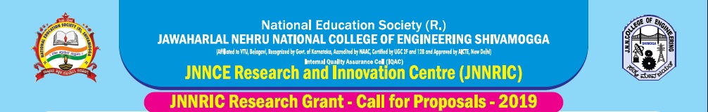 JNNCE | Jawaharlal Nehru National College of Engineering, Shivamogga